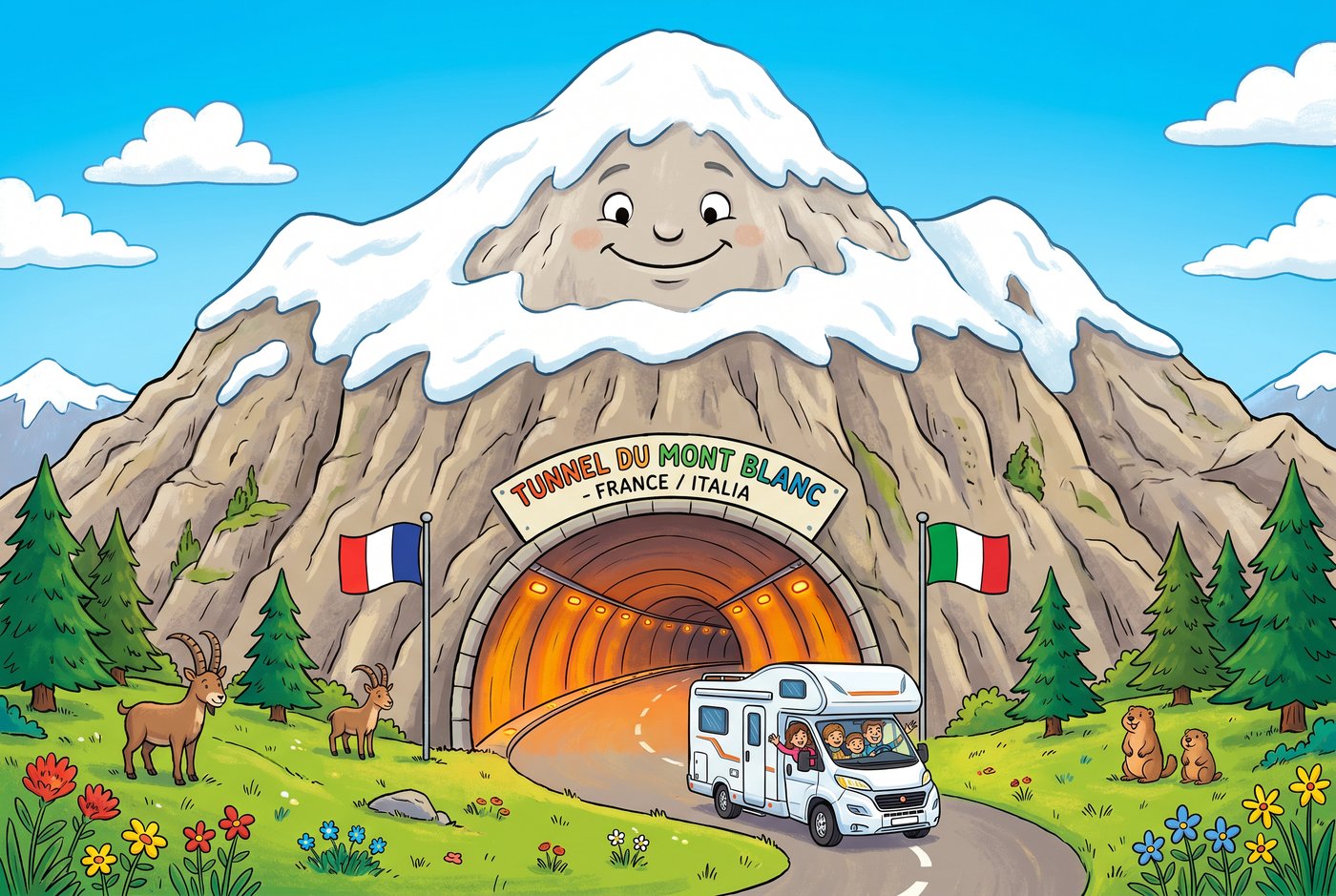 Der Mont-Blanc-Tunnel